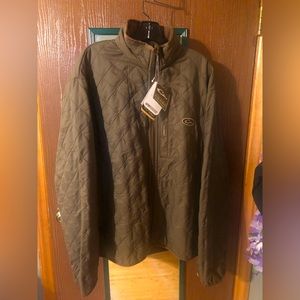 Drake Delta Fleece-Lined Quilted Jacket - Size XL